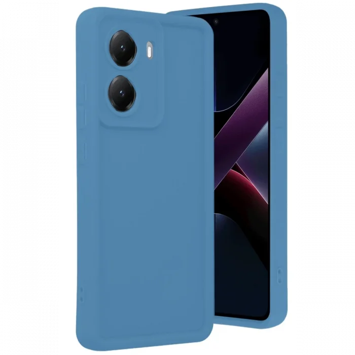 Mey İthalat®   Poco X7 Pro Viera Silikon - Mavi