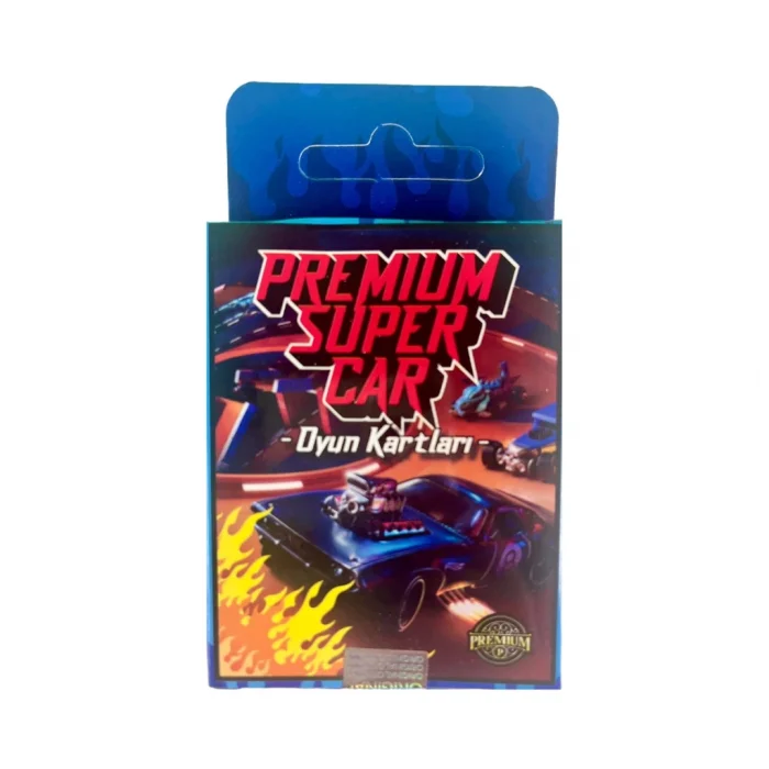 Mey İthalat® Premium Arabalar Oyun Kartları