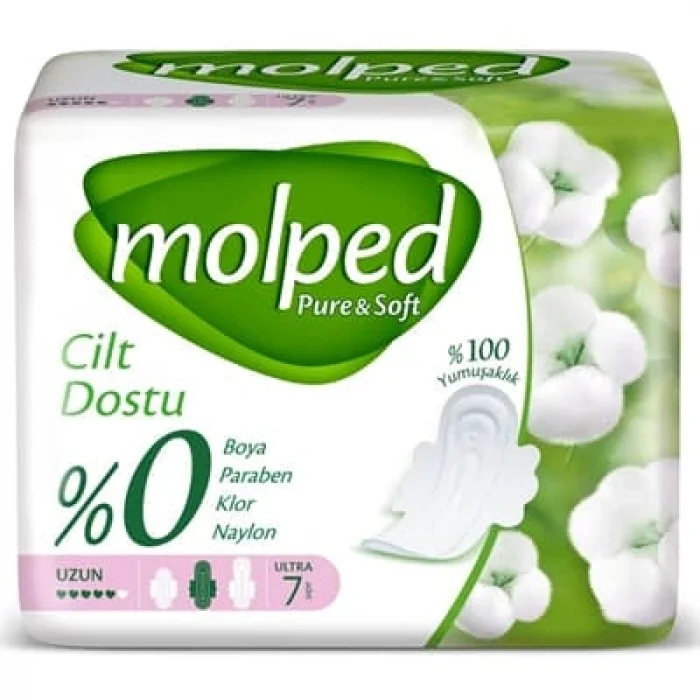 Mey İthalat®   Pure&Soft Uzun Ped 7 Adet