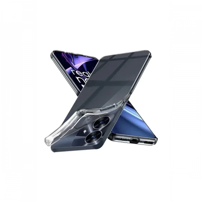 Mey İthalat®  Realme Note 60 Kılıf Lüx Şeffaf Silikon