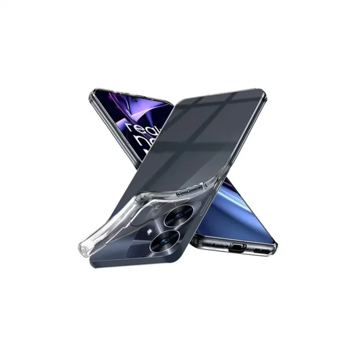 Mey İthalat®  Realme Note 60 Kılıf Lüx Şeffaf Silikon