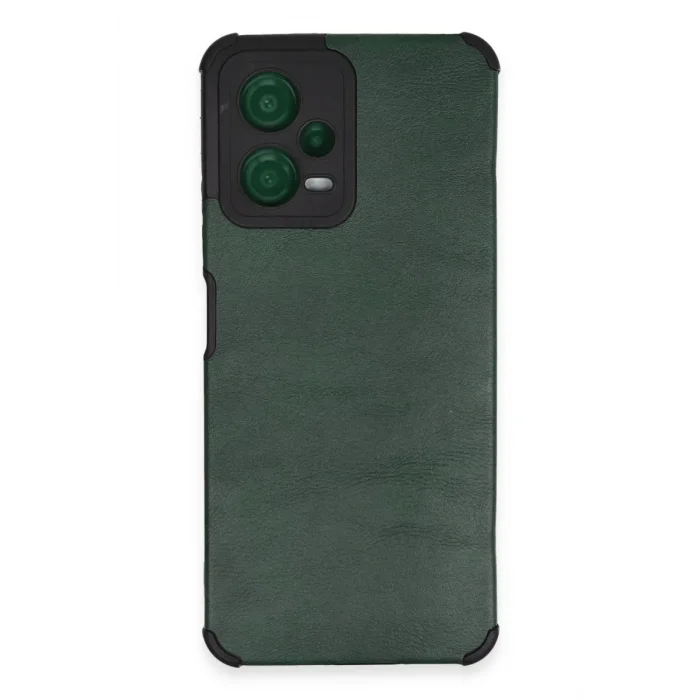 Mey İthalat®   Redmi Note 12 5G Kılıf Loop Deri Silikon - Yeşil
