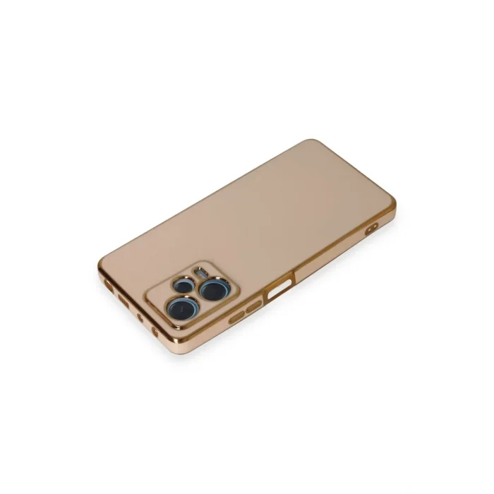 Mey İthalat®   Redmi Note 12 Pro Plus Kılıf Volet Silikon - Pembe