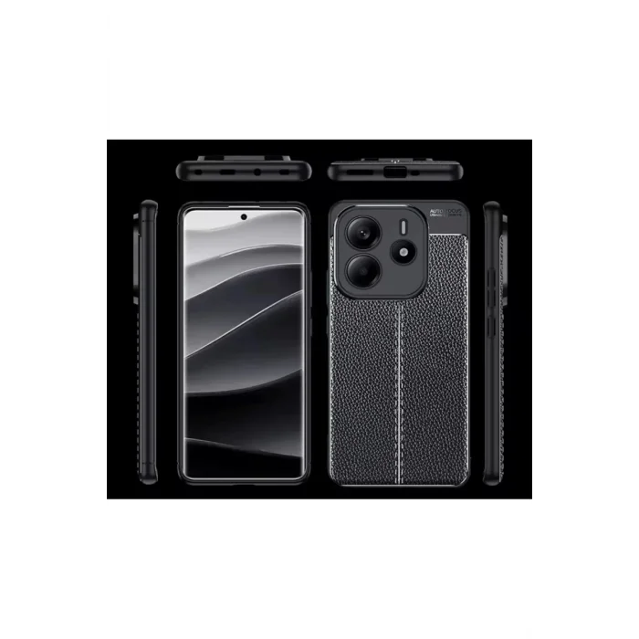 Mey İthalat®   Redmi Note 14 4G Kılıf Auto Focus Kapak - Siyah