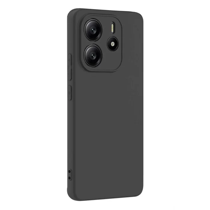 Mey İthalat®   Redmi Note 14 4G Kılıf First Silikon - Siyah