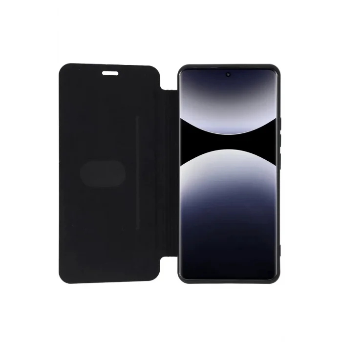 Mey İthalat®   Redmi Note 14 Pro 5G Kılıf Flip Cover - Taba