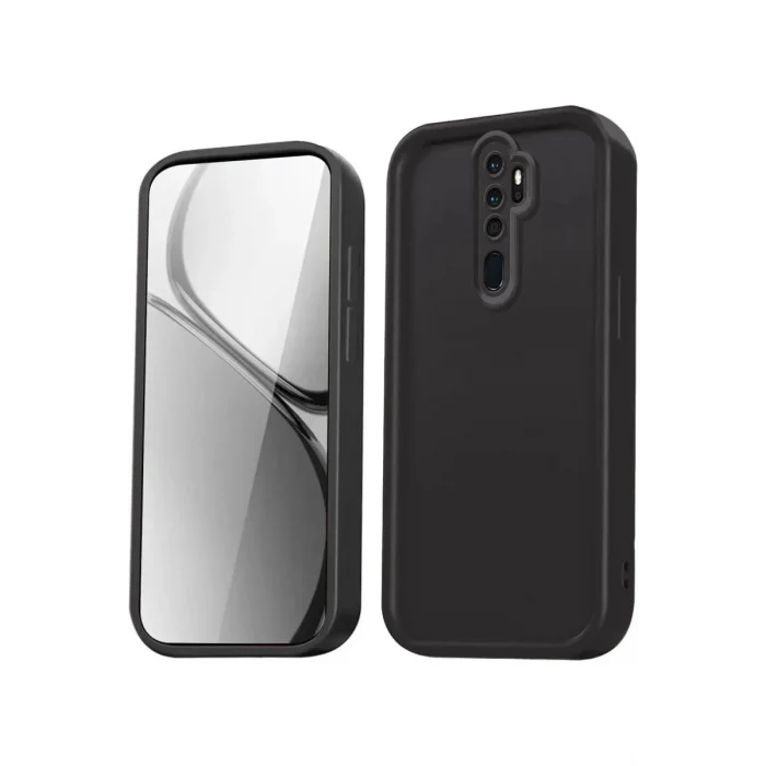 Mey İthalat®   Redmi Note 8 Pro Kılıf Viera Silikon - Siyah