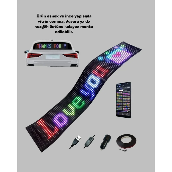 Mey İthalat® RGB LED Panel MATRİX