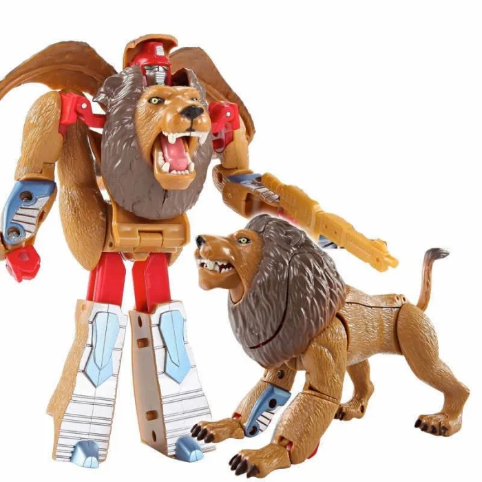 Mey İthalat® Robota Dönüşen Aslan Oyuncak