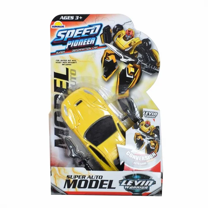 Mey İthalat® S00013289 ROBOT TRANSFORMER 3A.2R.-SUN