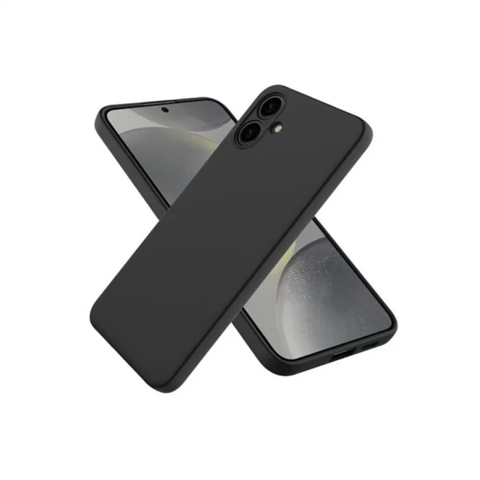 Mey İthalat®  Samsung Galaxy A06 Kılıf First Silikon - Siyah