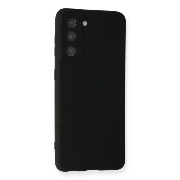 Mey İthalat®  Samsung Galaxy S22 Plus Kılıf First Silikon - Siyah