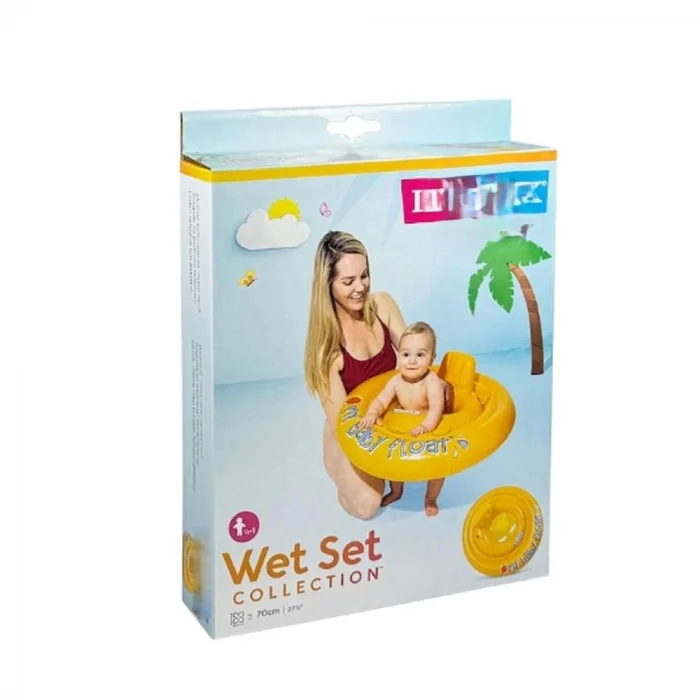 Mey İthalat® Sarı Bebe Flatörü 70 cm. (6-12Ay)