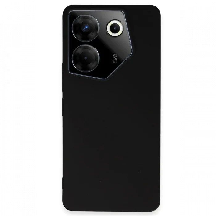 Mey İthalat®  Tecno Camon 20 Pro 5G Kılıf First Silikon - Siyah
