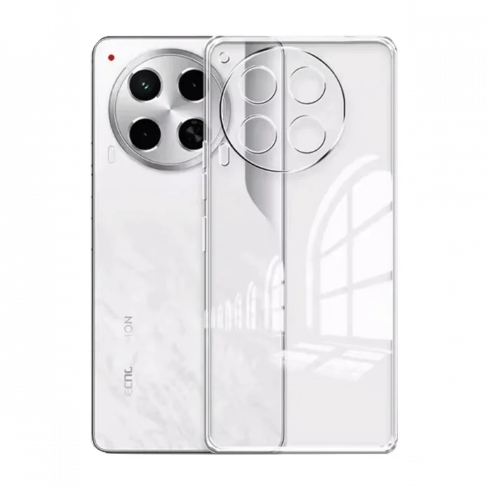 Mey İthalat®  Tecno Camon 30 Kılıf Lüx Şeffaf Silikon