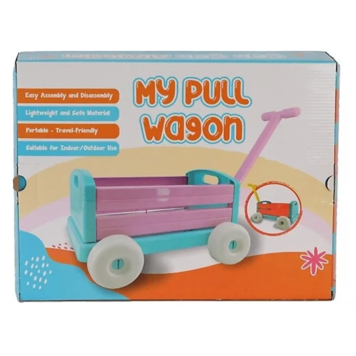 Mey İthalat® URT046-002 ÇEK ÇEK ARABAM - PEMBE