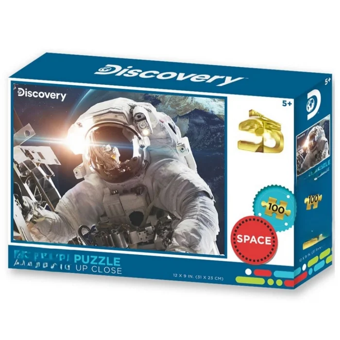 Mey İthalat® Uzayda Astronot Puzzle 100 Parça