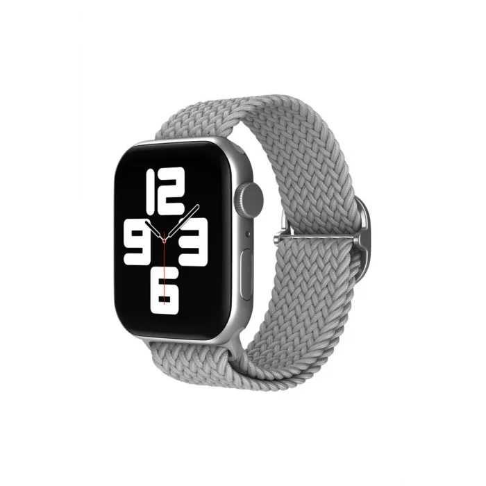 Mey İthalat®  Watch 20mm Star Kordon - Gri
