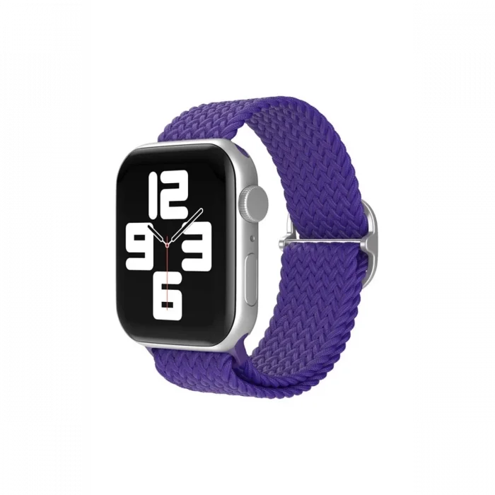 Mey İthalat®  Watch 20mm Star Kordon - Mor