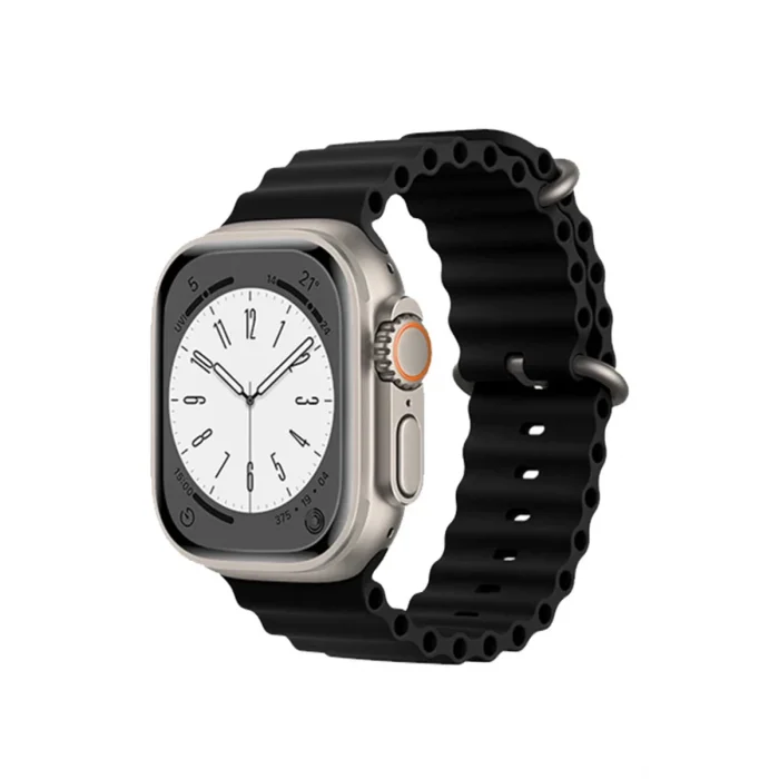 Mey İthalat®   Watch 38mm Ocean Kordon - Siyah
