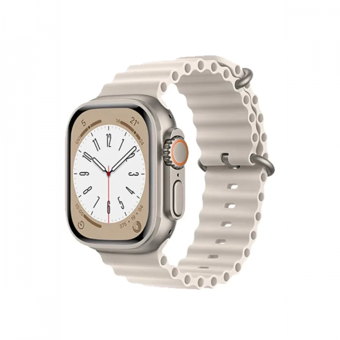 Mey İthalat®   Watch 42mm Ocean Kordon - Krem