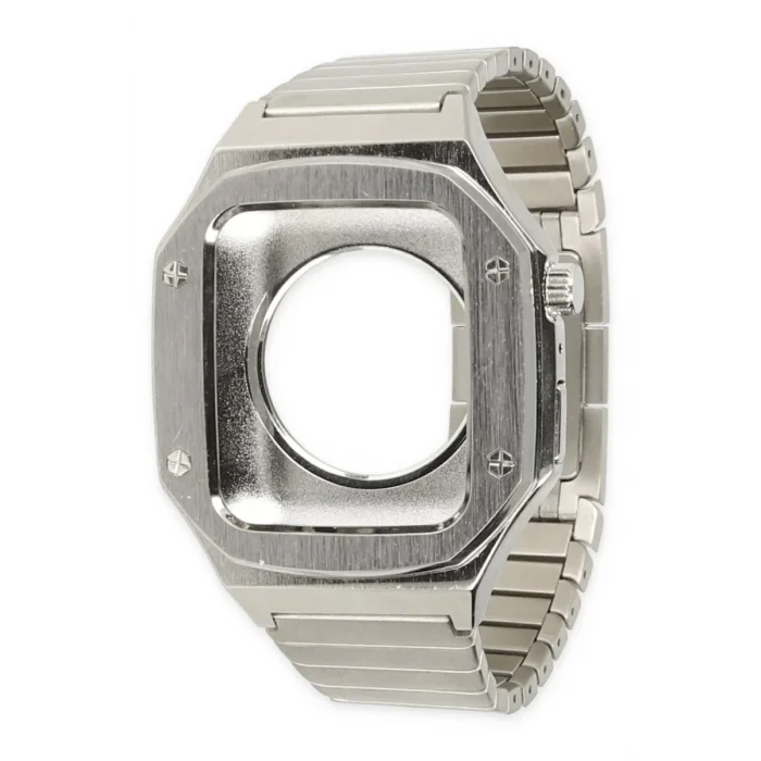 Mey İthalat®   Watch 44mm KR409 Metal Kordon - Gümüş