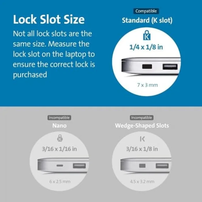 MicroSaver® 2.0 Anahtarlı Ultra Laptop Kilidi