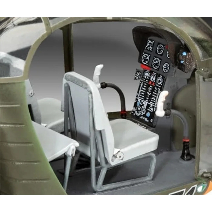 Model Set Alouette II Uçak Seti