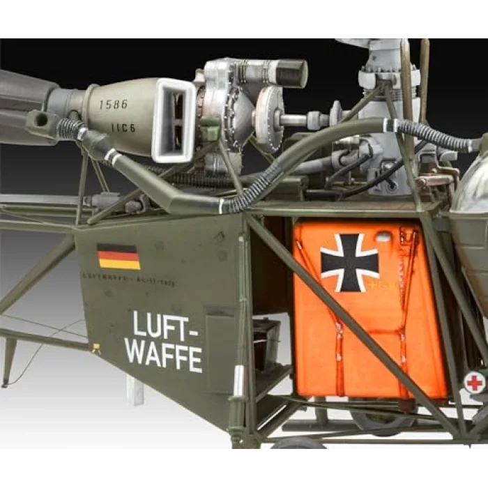 Model Set Alouette II Uçak Seti
