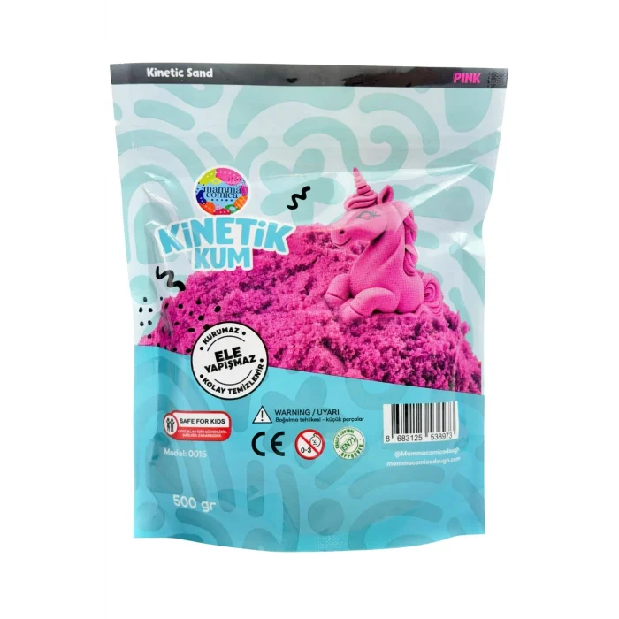 Pembe Kinetik Kum - 500 gr