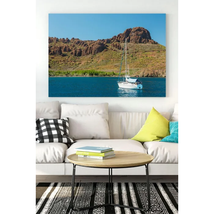 (pster15656) Datça Manzara Kanvas Tablo 30 x 40