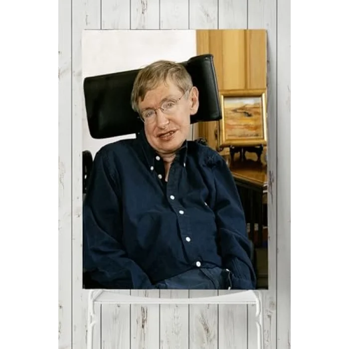 (pster8541) Stephen Hawking Bilimsel Poster 2 (40x60cm)