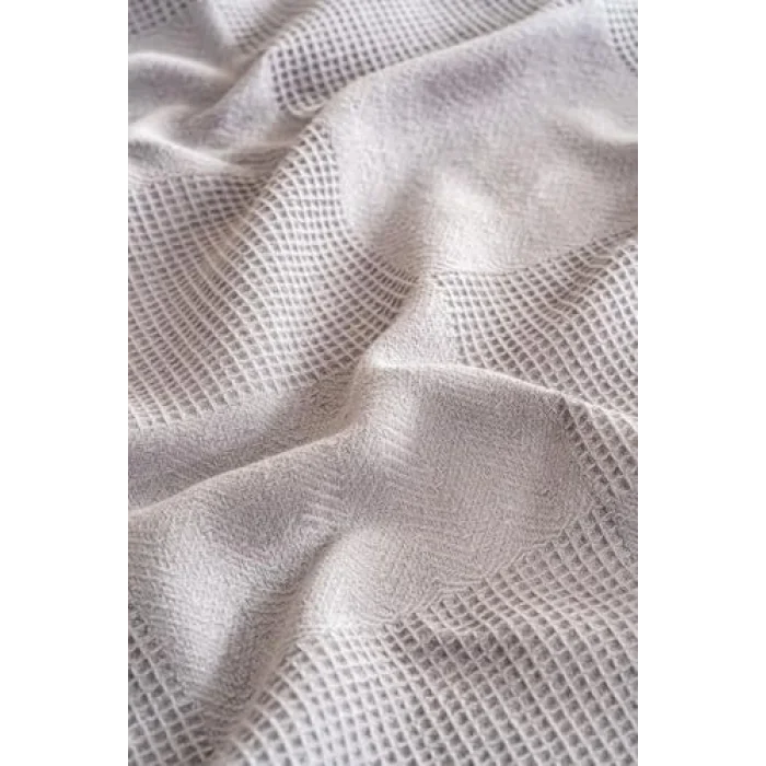 Serenity 200X220 Çift Kişilik Pike, Gri