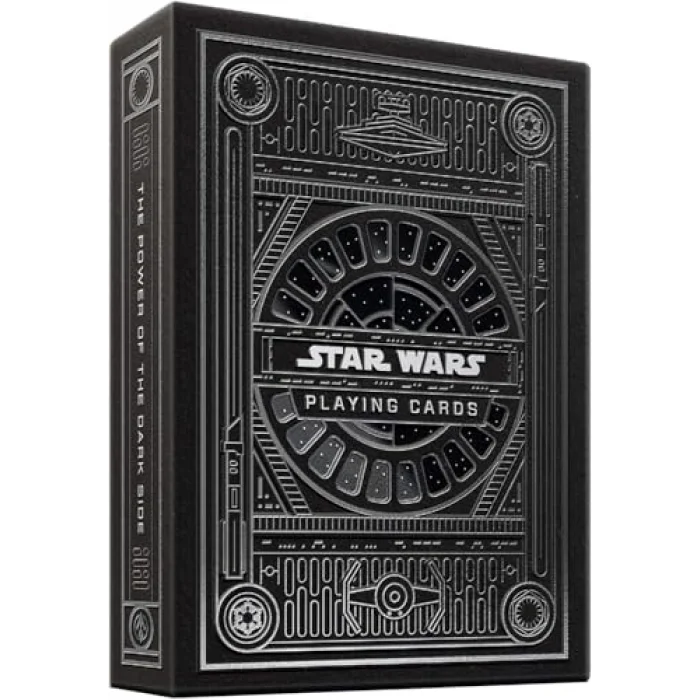 Star Wars Dark Side Silver Edition Oyun Kartı Siyah