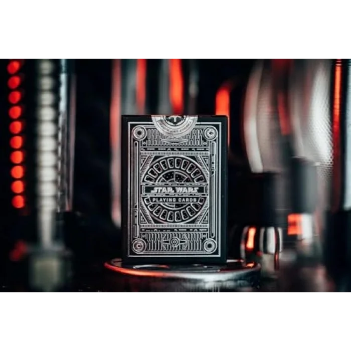 Star Wars Dark Side Silver Edition Oyun Kartı Siyah
