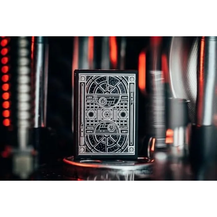 Star Wars Dark Side Silver Edition Oyun Kartı Siyah