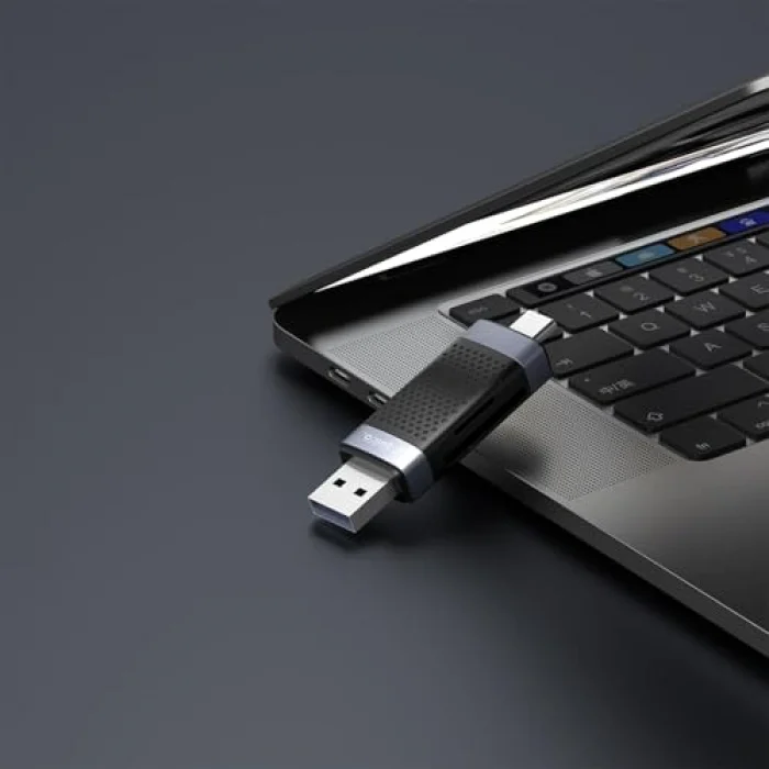 USB Type-C SD TF Micro SD Kart Okuyucu