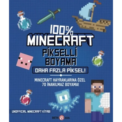%100 Minecraft Pikselli Boyama - Daha Fazla Piksel