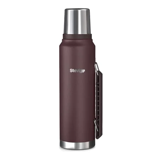 1 Camper Klasik Kulplu Sızdırmaz Çelik Termos 1.2 LT Dark Plum ST-258