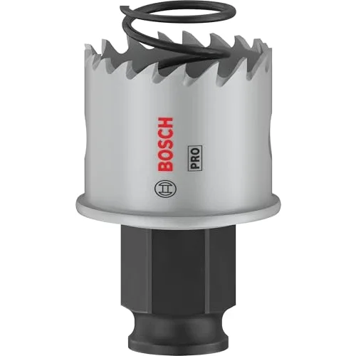 1 x Pro Sheet Metal Power Change Plus Delikli Testere (Paslanmaz Çelik Levhalar, Çelik Levhalar, Ø 32 mm, Profesyonel Aksesuar Döner Matkap/Sürücü)