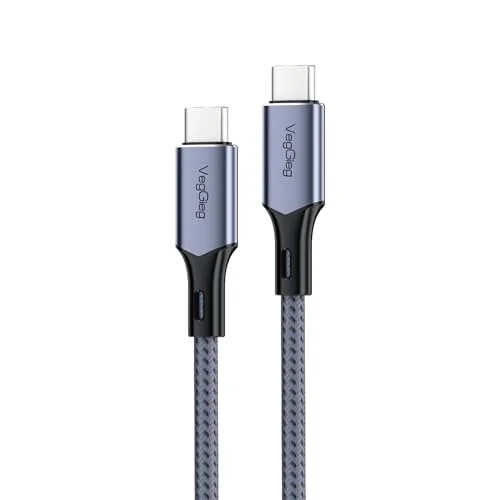 100W 5A E-Mark Çipli PD Type-C to Type-C Hızlı Şarj ve Data Kablosu 2 Metre