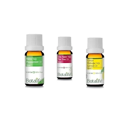 10ml Nane Çay Ağacı Ve Limon Kabuğu Yağı Seti,CPXZ4589