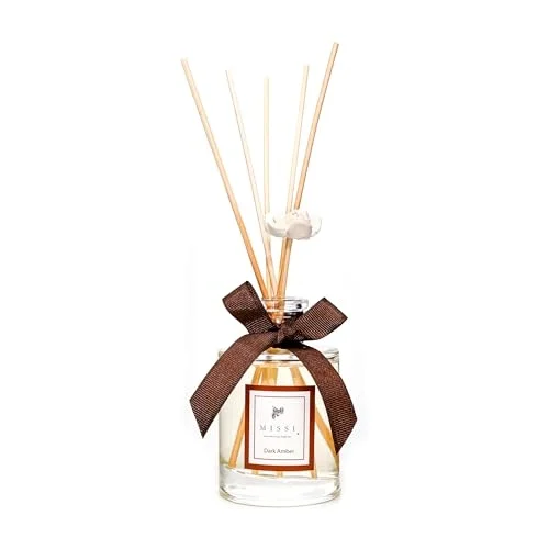 110 ml Silindir Şişe Dark Amber Oda Kokusu