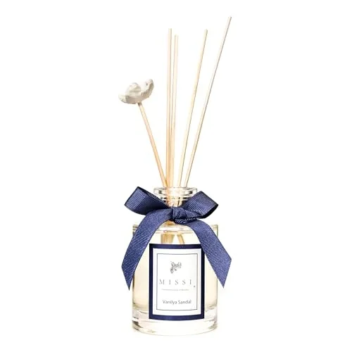 110 ml Silindir Şişe Vanilya Sandal Oda Kokusu