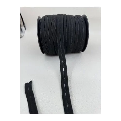 1.5 Cm Ilikli Lastik-siyah-5 Mt