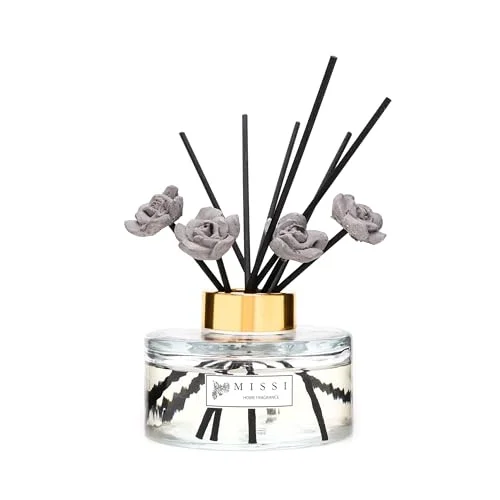 150 ml Siyah Bambu Çubuklu Black Vanilya Oda Kokusu