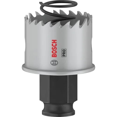 1x PRO Sheet Metal Power Change Plus Delik Açma Testeresi (Paslanmaz Çelik Saclar, Çelik Saclar, Ø 35 mm, Professional Aksesuar Döner Matkap/Vidalamalar, Darbeli Matkap/Vidalama)