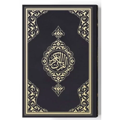 2 Renkli B.Cep Boy KurAn-I Kerim (Miklepsiz) Siyah