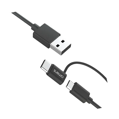 2si 1 Arada Type-C Micro USB Şarj ve Data Kablosu 1.2 Metre