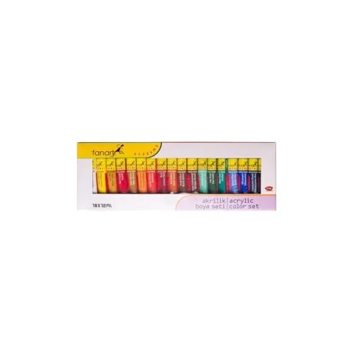 2000.S18 ACADEMY AKRİLİK BOYA SETİ 18X12ML